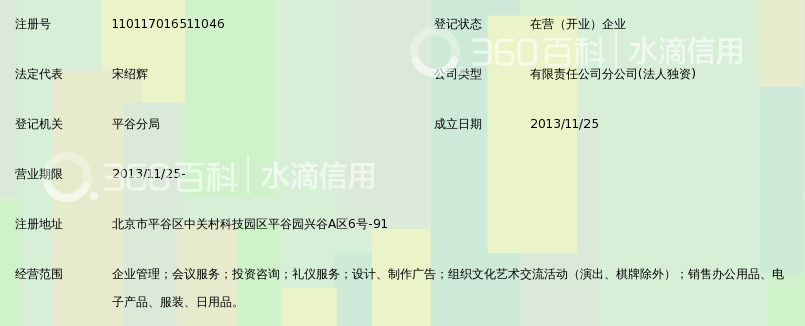 上海凡圣企业发展北京分公司